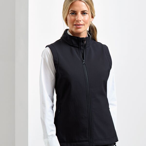 Premier Ladies Windchecker® Recycled Soft Shell Gilet Thumbnail